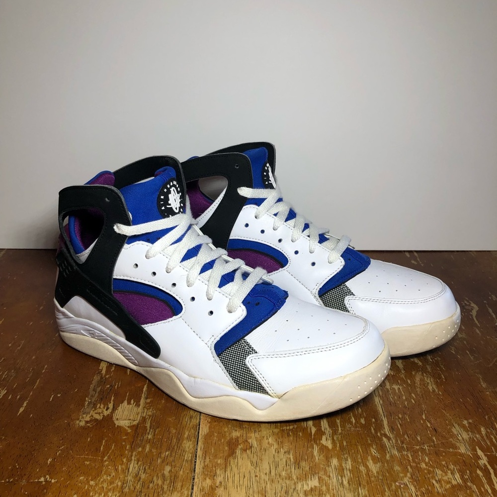 Nike Air Flight Huarache PRM QS Original Colorway Basketball Casual Sneakers
